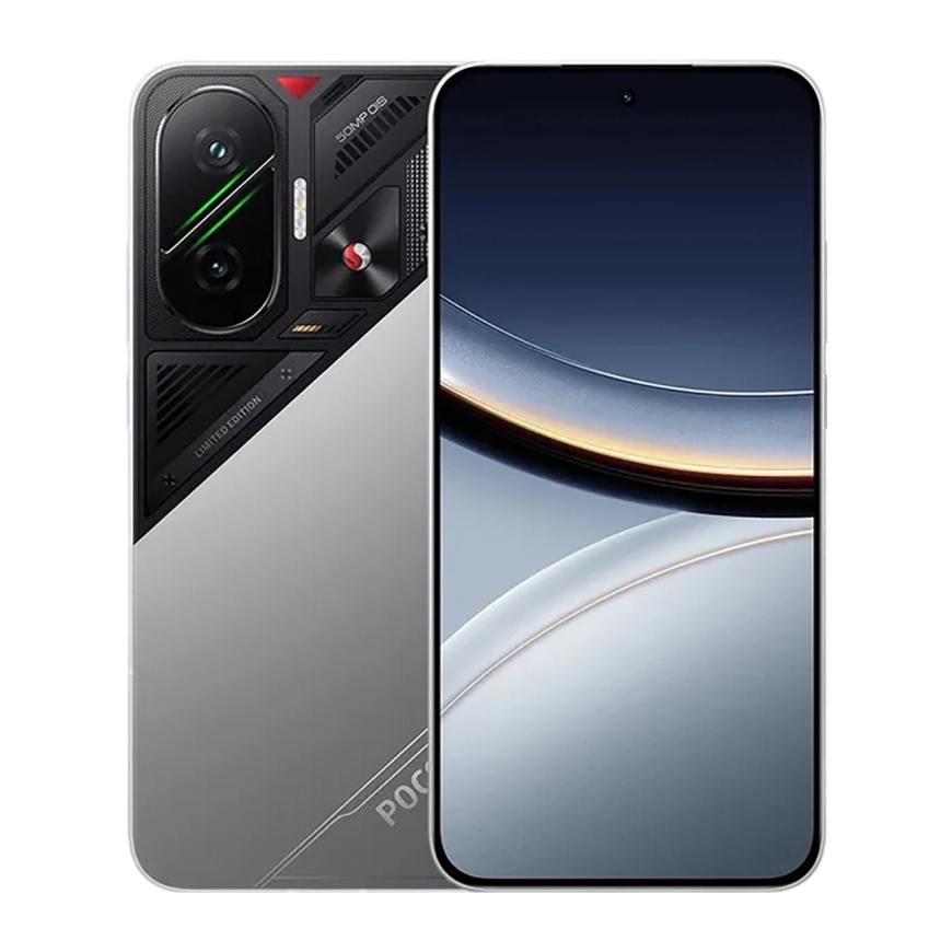 Смартфон Xiaomi POCO F7 12/256 ГБ, серебристый
