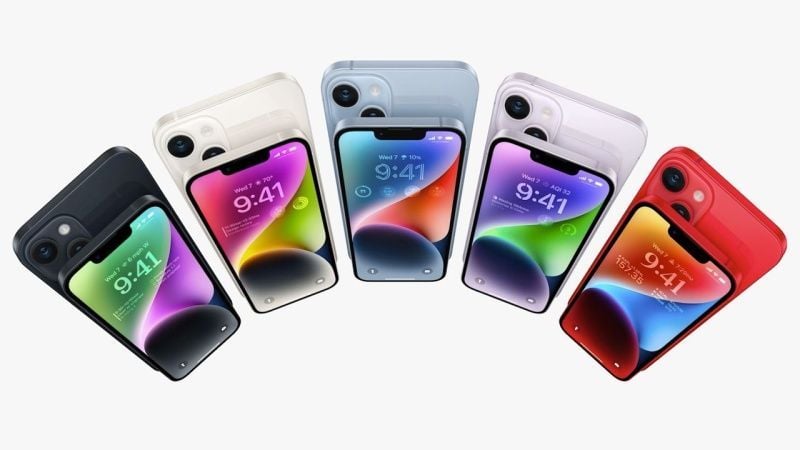 iPhone 14/14 Plus. Как 13, но круче и больше.